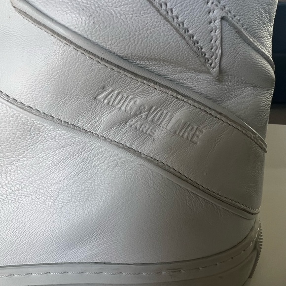 ZADIG AND VOLTAIRE HIGHTOP SNEAKERS - Picture 8 of 8